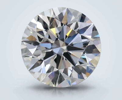 3.06ct E VS1 Rare Carat Ideal Cut Round Lab Grown Diamond