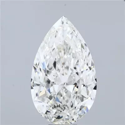 15.10ct G VVS2 Rare Carat Ideal Cut Pear Lab Grown Diamond