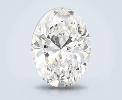 1.78ct F SI1 Rare Carat Ideal Cut Oval Lab Grown Diamond