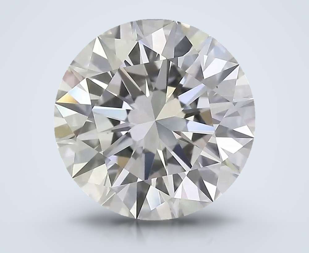 3.13ct G VS1 Rare Carat Ideal Cut Round Diamond