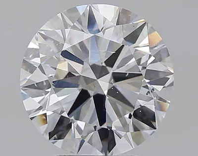 3.50ct D SI2 Rare Carat Ideal Cut Round Diamond
