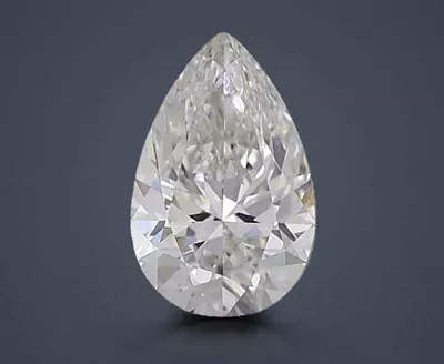 1.03ct F VS2 Rare Carat Ideal Cut Pear Lab Grown Diamond
