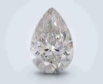 1.03ct F VS2 Rare Carat Ideal Cut Pear Lab Grown Diamond
