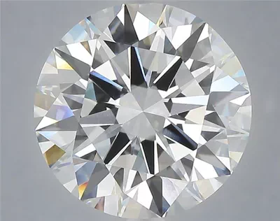 6.08ct E VVS1 Excellent Cut Round Lab Grown Diamond