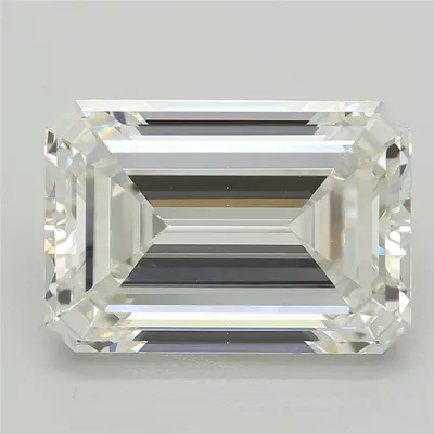 4.00ct G VS1 Rare Carat Ideal Cut Emerald Lab Grown Diamond