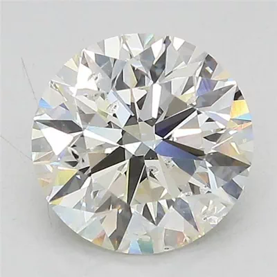 2.41ct I SI2 Excellent Cut Round Lab Grown Diamond