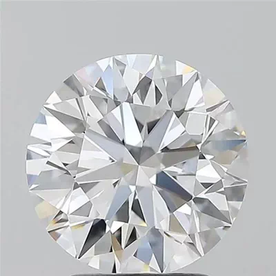 2.53ct D FL Excellent Cut Round Diamond