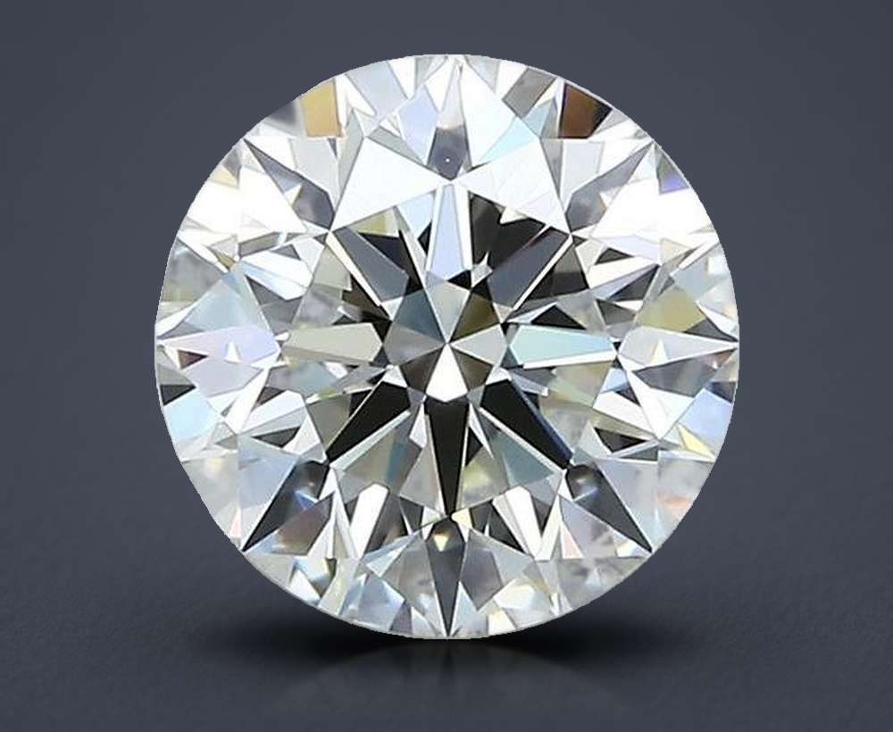 1.70ct K IF Rare Carat Ideal Cut Round Diamond