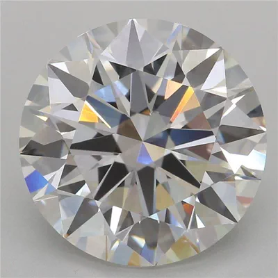 4.06ct F VVS2 Excellent Cut Round Lab Grown Diamond