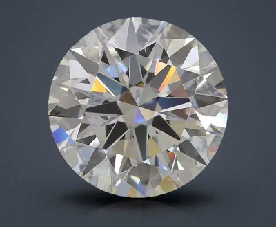 4.06ct F VVS2 Excellent Cut Round Lab Grown Diamond