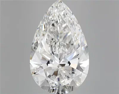 12.34ct E VVS2 Rare Carat Ideal Cut Pear Lab Grown Diamond