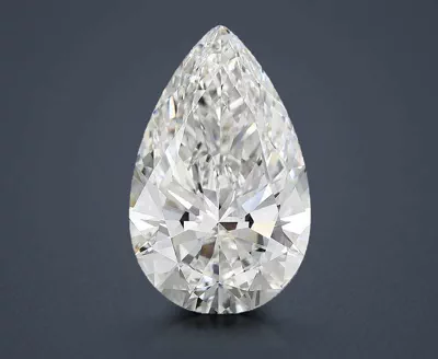 12.34ct E VVS2 Rare Carat Ideal Cut Pear Lab Grown Diamond