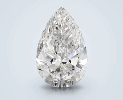 12.34ct E VVS2 Rare Carat Ideal Cut Pear Lab Grown Diamond
