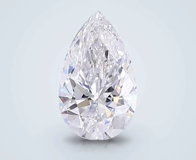 2.25ct D VS2 Rare Carat Ideal Cut Pear Lab Grown Diamond