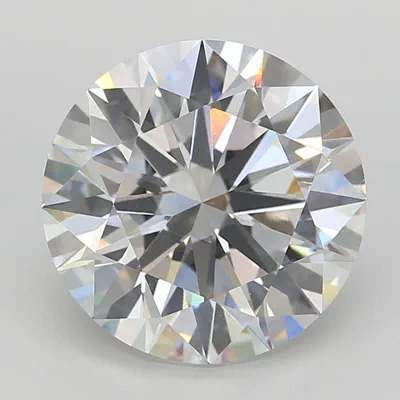 6.71ct E VVS2 Rare Carat Ideal Cut Round Lab Grown Diamond