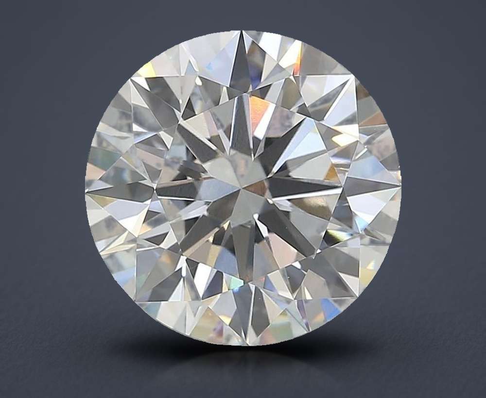 6.71ct E VVS2 Rare Carat Ideal Cut Round Lab Grown Diamond