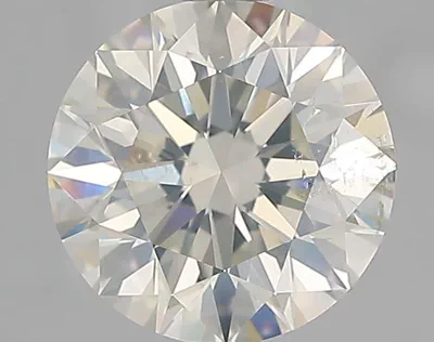 1.72ct J SI2 Rare Carat Ideal Cut Round Diamond