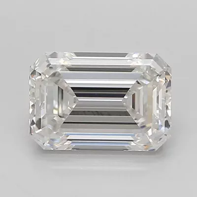 2.05ct G VVS2 Rare Carat Ideal Cut Emerald Lab Grown Diamond