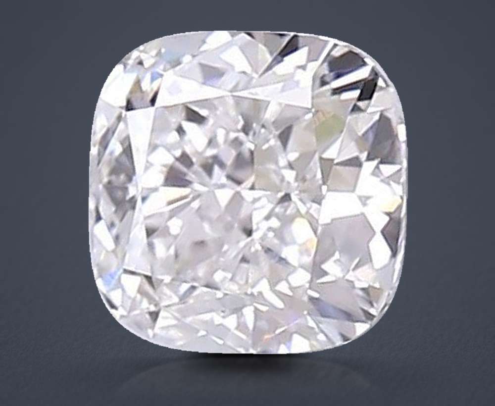 1.18ct E VS1 Rare Carat Ideal Cut Cushion Lab Grown Diamond