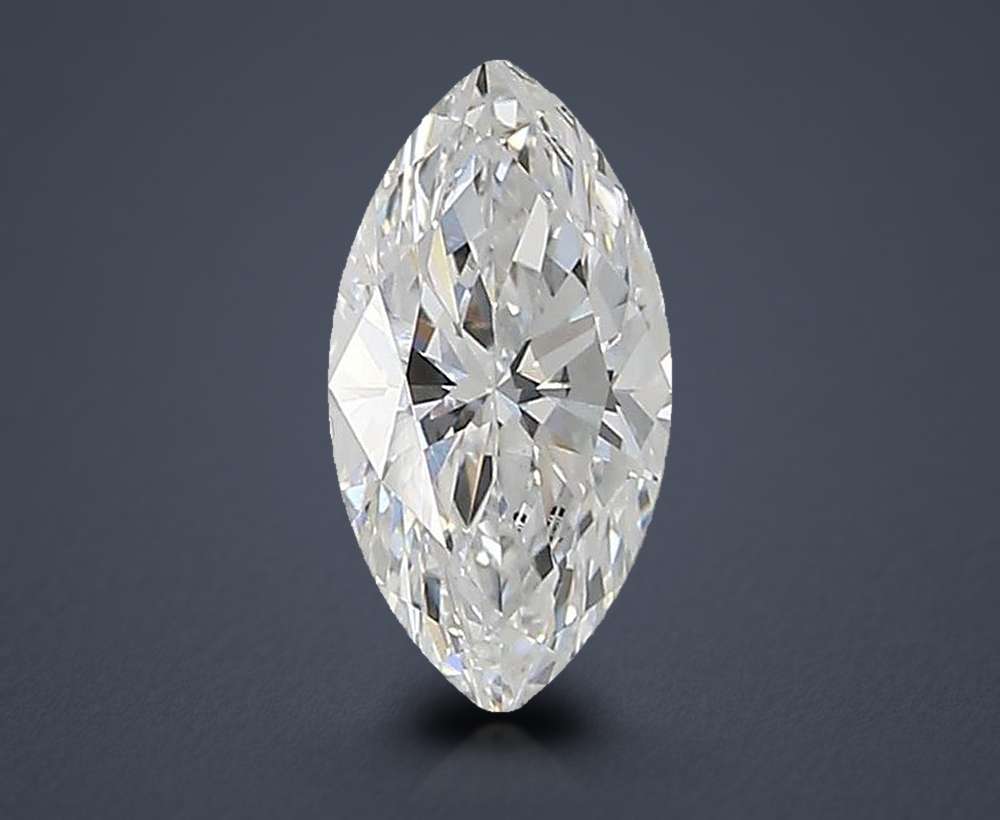 0.69ct D VVS2 Rare Carat Ideal Cut Marquise Lab Grown Diamond