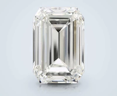 15.08ct G VVS2 Rare Carat Ideal Cut Emerald Lab Grown Diamond