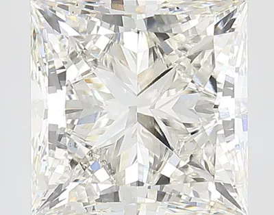 3.88ct H VS1 Rare Carat Ideal Cut Princess Lab Grown Diamond
