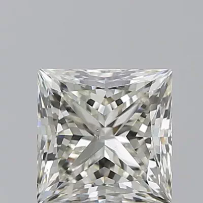 1.70ct I VS2 Rare Carat Ideal Cut Princess Diamond