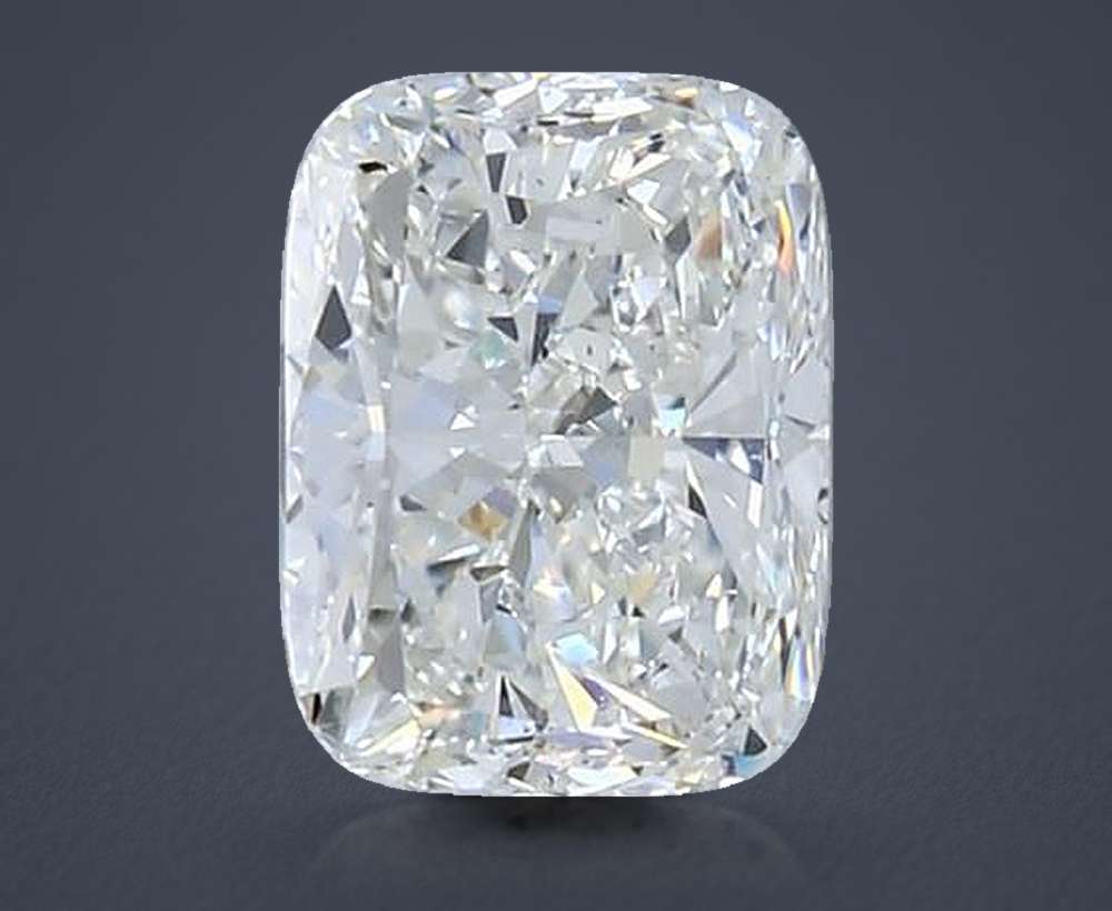 1.53ct H SI1 Very Good Cut Cushion Diamond