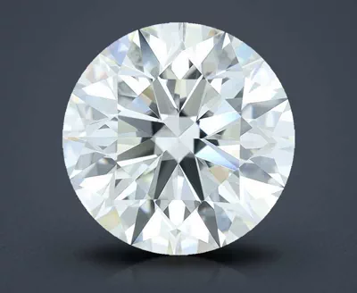 6.20ct H VVS2 Rare Carat Ideal Cut Round Diamond