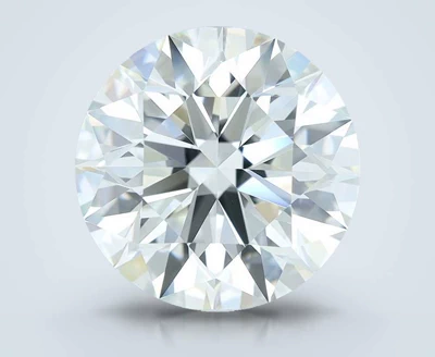 6.20ct H VVS2 Rare Carat Ideal Cut Round Diamond