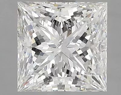 1.55ct H SI2 Rare Carat Ideal Cut Princess Diamond