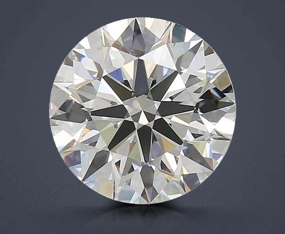 4.03ct D VS1 Rare Carat Ideal Cut Round Lab Grown Diamond