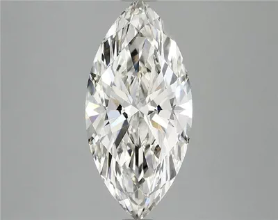 3.02ct H VS1 Rare Carat Ideal Cut Marquise Lab Grown Diamond