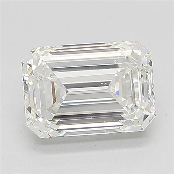 1.36ct G VS1 Rare Carat Ideal Cut Emerald Lab Grown Diamond