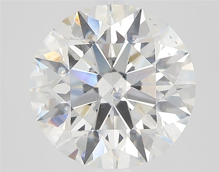3.00ct H SI2 Rare Carat Ideal Cut Round Diamond