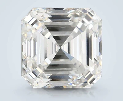 3.07ct E VS1 Rare Carat Ideal Cut Asscher Lab Grown Diamond