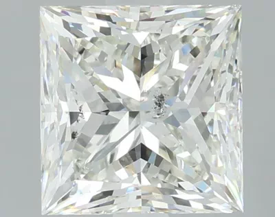 2.00ct J SI2 Rare Carat Ideal Cut Princess Diamond