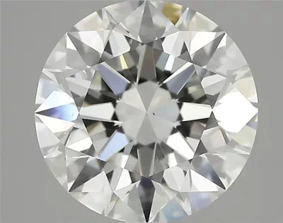 3.08ct H VS2 Rare Carat Ideal Cut Round Diamond