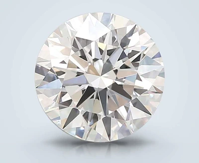 4.03ct E VVS2 Rare Carat Ideal Cut Round Lab Grown Diamond