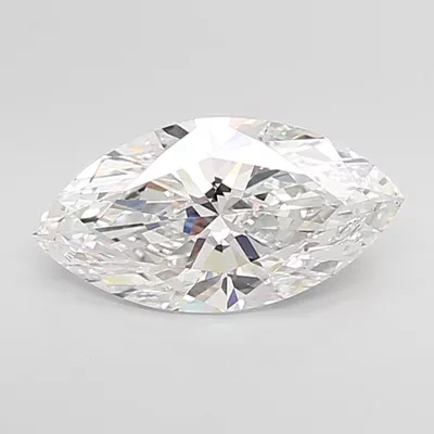 3.04ct E VVS2 Rare Carat Ideal Cut Marquise Lab Grown Diamond