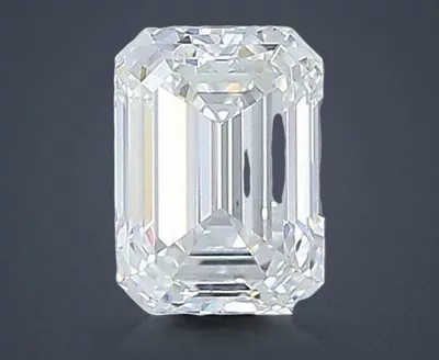 0.71ct H VVS1 Rare Carat Ideal Cut Emerald Diamond