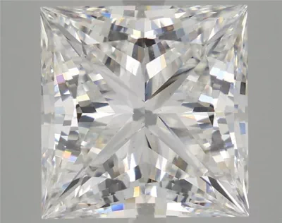 9.01ct E VS2 Rare Carat Ideal Cut Princess Lab Grown Diamond