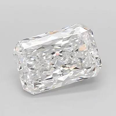 2.51ct E VS1 Rare Carat Ideal Cut Radiant Lab Grown Diamond