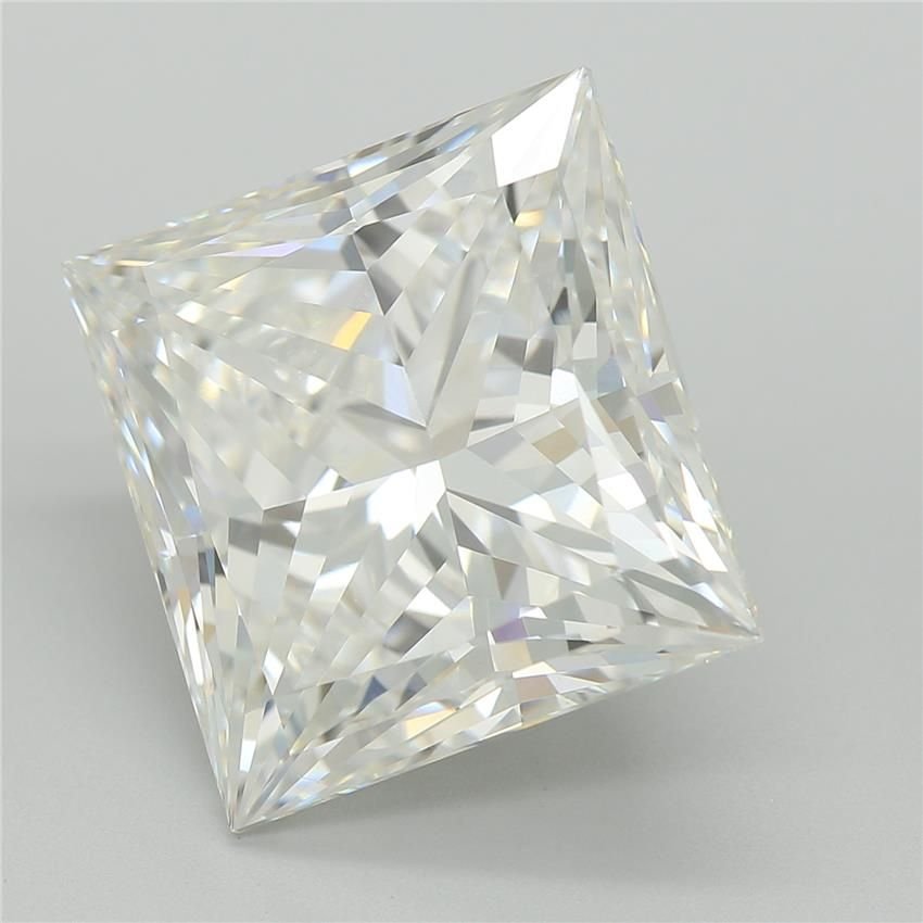 7.15ct F VVS2 Rare Carat Ideal Cut Princess Lab Grown Diamond