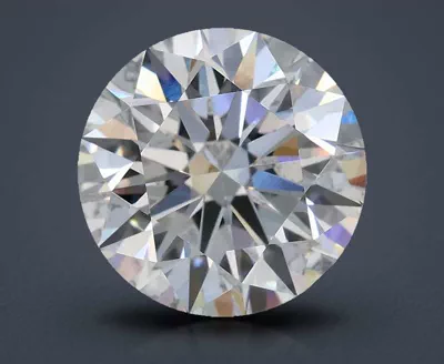 3.05ct D VS2 Rare Carat Ideal Cut Round Lab Grown Diamond