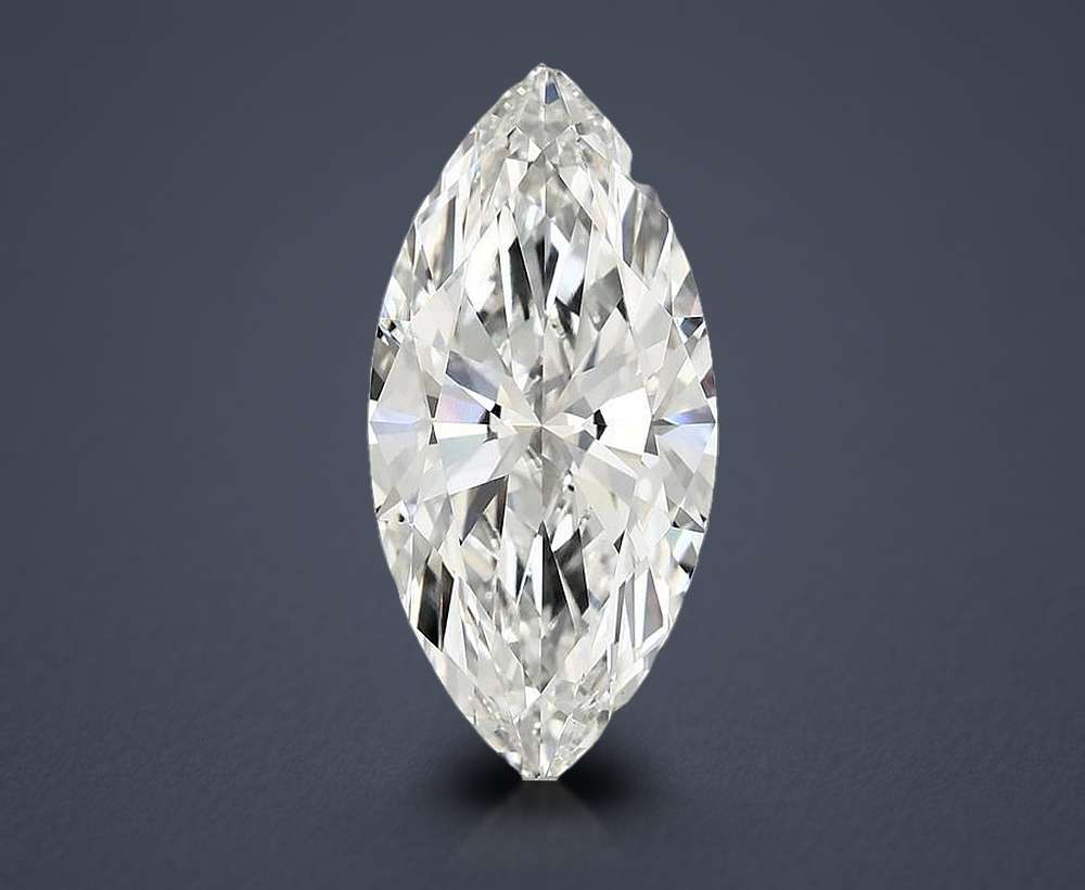 7.03ct F VVS2 Rare Carat Ideal Cut Marquise Lab Grown Diamond