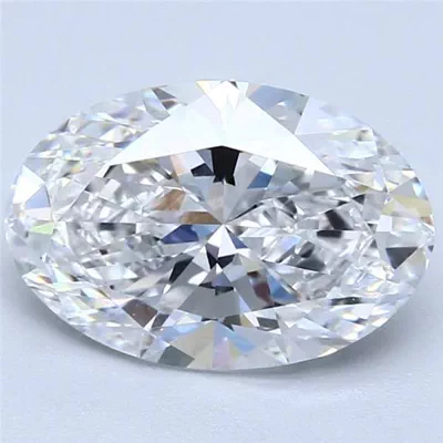 2.94ct E VVS2 Rare Carat Ideal Cut Oval Lab Grown Diamond