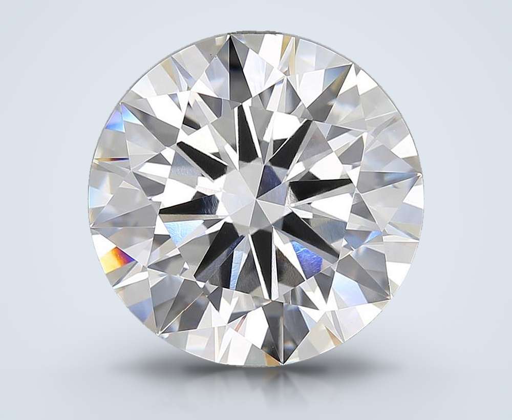 11.06ct E VVS2 Rare Carat Ideal Cut Round Lab Grown Diamond