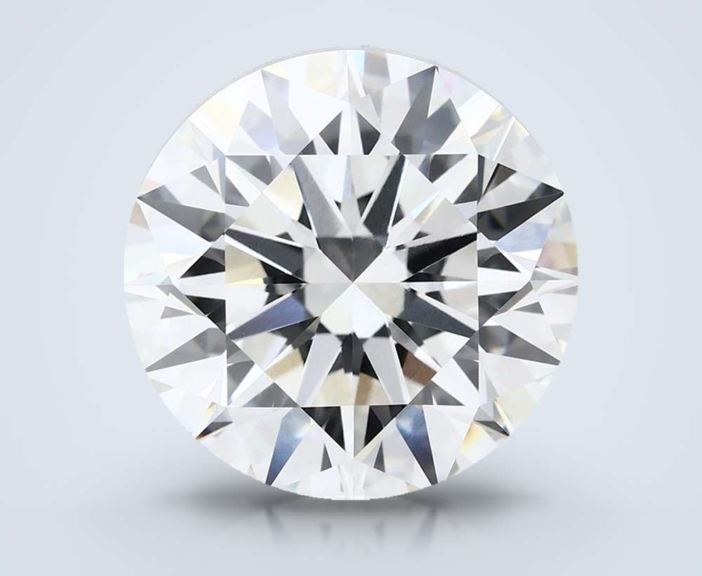 7.05ct E VVS1 Rare Carat Ideal Cut Round Lab Grown Diamond