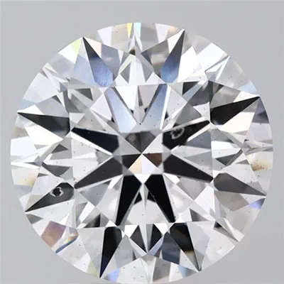 3.11ct F SI1 Rare Carat Ideal Cut Round Lab Grown Diamond